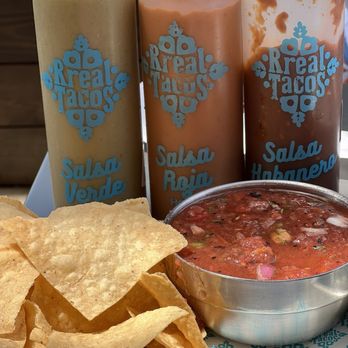 Rreal Tacos - Chamblee - Chips & salsa - Tacos Near Me - Atlanta, Georgia