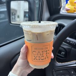 Iced Coconut Lavender Latte