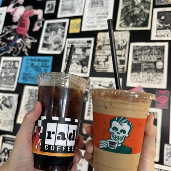 Rad Coffee - black iced coffee, latte - Coffee & Tea Near Me - Covina, California