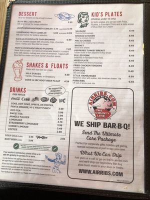 Menu photo 7 The County Line Albuquerque, NM