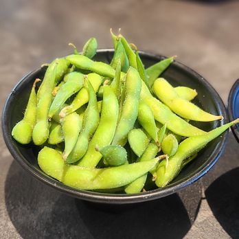 Ramen Isshin - Edamame beans were yummy - Ramen Near Me - Concord, Ontario