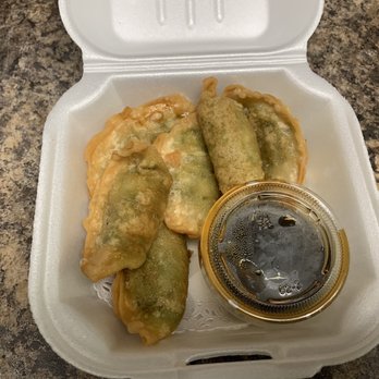 Mamak Vegan Kitchen - Pan Fried Dumplings - Vegan Near Me - Chamblee, Georgia Mamak Vegan Kitchen - Pan Fried Dumplings - Vegan Near Me - Chamblee, Georgia