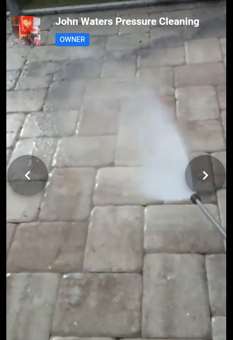 Slide of John Waters Pressure Cleaning