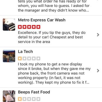 3 2 1  Express Car Wash - Metro Express, his place of employment is the only business that gets a 5-star rating, and not a 1-star. - Car Wash Near Me - Tarzana, California