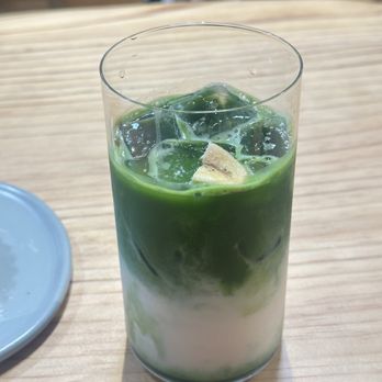 Pinecone Bakeshop Plus Cafe - Shady matcha - Coffee & Tea Near Me - Alhambra, California