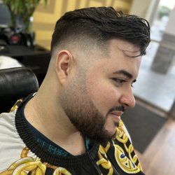 Fade to Perfection  - Mid fade with beard trim fade and shaped