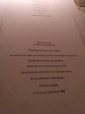 Menu photo 4 Ha-Long by Café Saigón Madrid, M