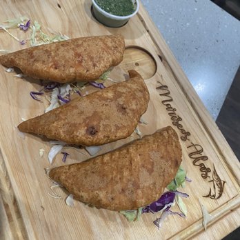 Alas Kitchen & Bar - Appetizer shrimp empanada - Mexican Near Me - Paramount, California Alas Kitchen & Bar - Appetizer shrimp empanada - Mexican Near Me - Paramount, California