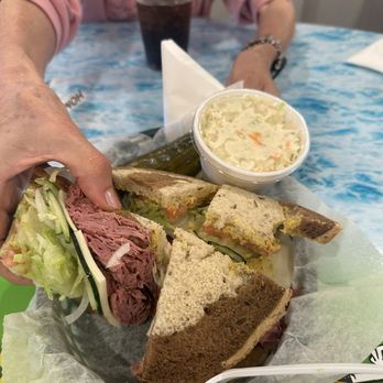 Anna's Deli Siesta Key - Pastrami on marble, side of coleslaw - Delis Near Me - Sarasota, Florida Anna's Deli Siesta Key - Pastrami on marble, side of coleslaw - Delis Near Me - Sarasota, Florida