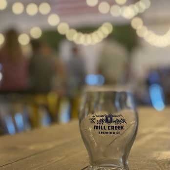Mill Creek Brewing - Not sure? You can ask for a taste. You can see by empty glass I enjoyed the Mango Darlin - Breweries Near Me - Nolensville, Tennessee Mill Creek Brewing - Not sure? You can ask for a taste. You can see by empty glass I enjoyed the Mango Darlin - Breweries Near Me - Nolensville, Tennessee