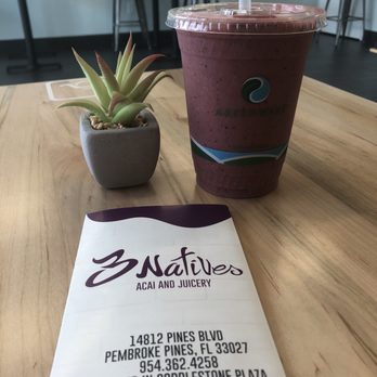 3Natives - Berry Natural Smoothie - Acai Bowls Near Me - Pembroke Pines, Florida 3Natives - Berry Natural Smoothie - Acai Bowls Near Me - Pembroke Pines, Florida