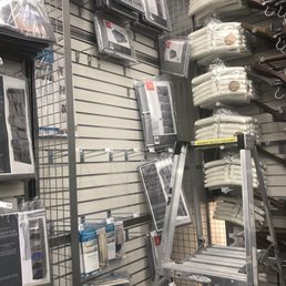 After I moved the ladder to look for it myself.