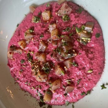 Local Jones - Beet Hummus (the best) - New American Near Me - Denver, Colorado
