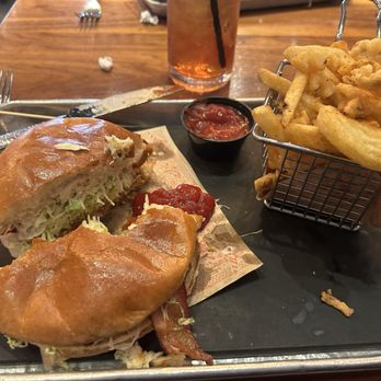 Guy Fieri’s Branson Kitchen & Bar - Chicken sandwich and fries - Bars Near Me - Branson, Missouri Guy Fieri’s Branson Kitchen & Bar - Chicken sandwich and fries - Bars Near Me - Branson, Missouri