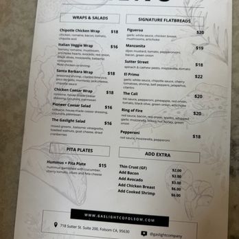 Gaslight Company - New American Near Me - Folsom, California