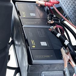 Solar Bill - Two new lithium batteries give us plenty of reserve power. 2022 Flagstaff Classic 842BWS.