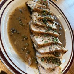 This pork au povoire he made a while ago was delicious and perfect! The pork was tender & sauce paired really well together!