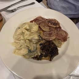Three types of pasta Three types of pasta