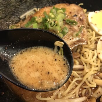 Nami Ramen - Roasted Black Garlic Tonkotsu - Ramen Near Me - Saint Louis, Missouri