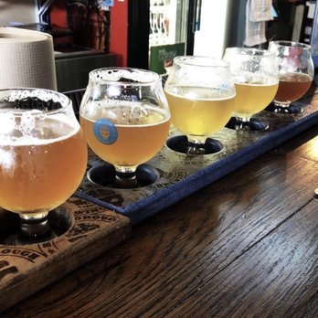 Brainy Borough Brewing - a flight of beers - Breweries Near Me - Metuchen, New Jersey