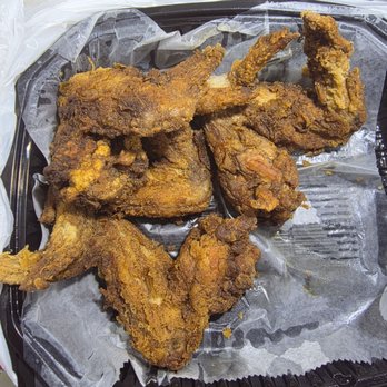 C & E Southern Bites Restaurant - Burnt grease wings! Went in the Trash! - Southern Near Me - Sterling, Virginia
