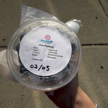 Kwench Juice Cafe - Chia pudding - Acai Bowls Near Me - Boston, Massachusetts