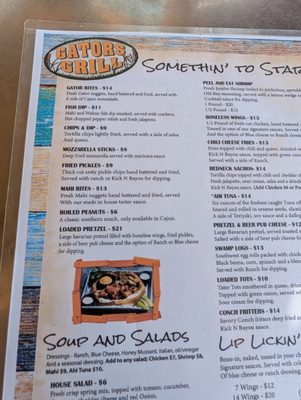Menu photo 4 Gators Grill Melbourne, FL Menu photo 4 Gators Grill Melbourne, FL