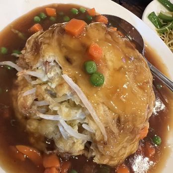 Palm Tree Palace - 127. BBQ Pork Egg Foo Young - Chinese Near Me - La Quinta, California Palm Tree Palace - 127. BBQ Pork Egg Foo Young - Chinese Near Me - La Quinta, California
