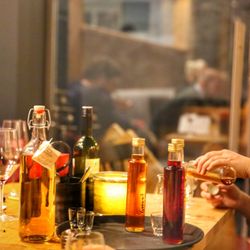 Edelhütte Restaurant & Lodge - schnapps tasting