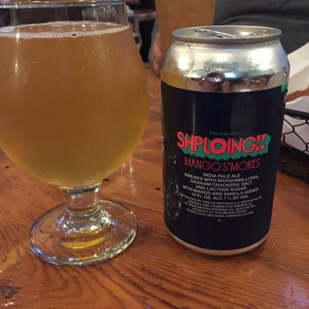 Bluebird Barbecue - "Shploing!", an IPA brewed with marshmallows, graham crackers, salt, lactose, mango, and vanilla. No chocolate; no Don Martin link AFAIK. - Barbeque Near Me - Burlington, Vermont Bluebird Barbecue - "Shploing!", an IPA brewed with marshmallows, graham crackers, salt, lactose, mango, and vanilla. No chocolate; no Don Martin link AFAIK. - Barbeque Near Me - Burlington, Vermont