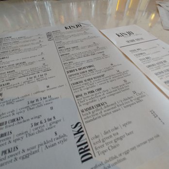 Kinjo Kitchen and Cocktails - Bar and menus - Asian Fusion Near Me - Macon, Georgia