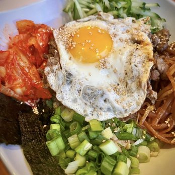 Ninja City Kitchen and Bar - Korean Rice Bowl steak - Asian Fusion Near Me - Cleveland, Ohio Ninja City Kitchen and Bar - Korean Rice Bowl steak - Asian Fusion Near Me - Cleveland, Ohio