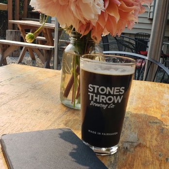 Stones Throw Brewery - Excellent afternoon for sitting outside and having a great beer and reading. - Breweries Near Me - Bellingham, Washington Stones Throw Brewery - Excellent afternoon for sitting outside and having a great beer and reading. - Breweries Near Me - Bellingham, Washington