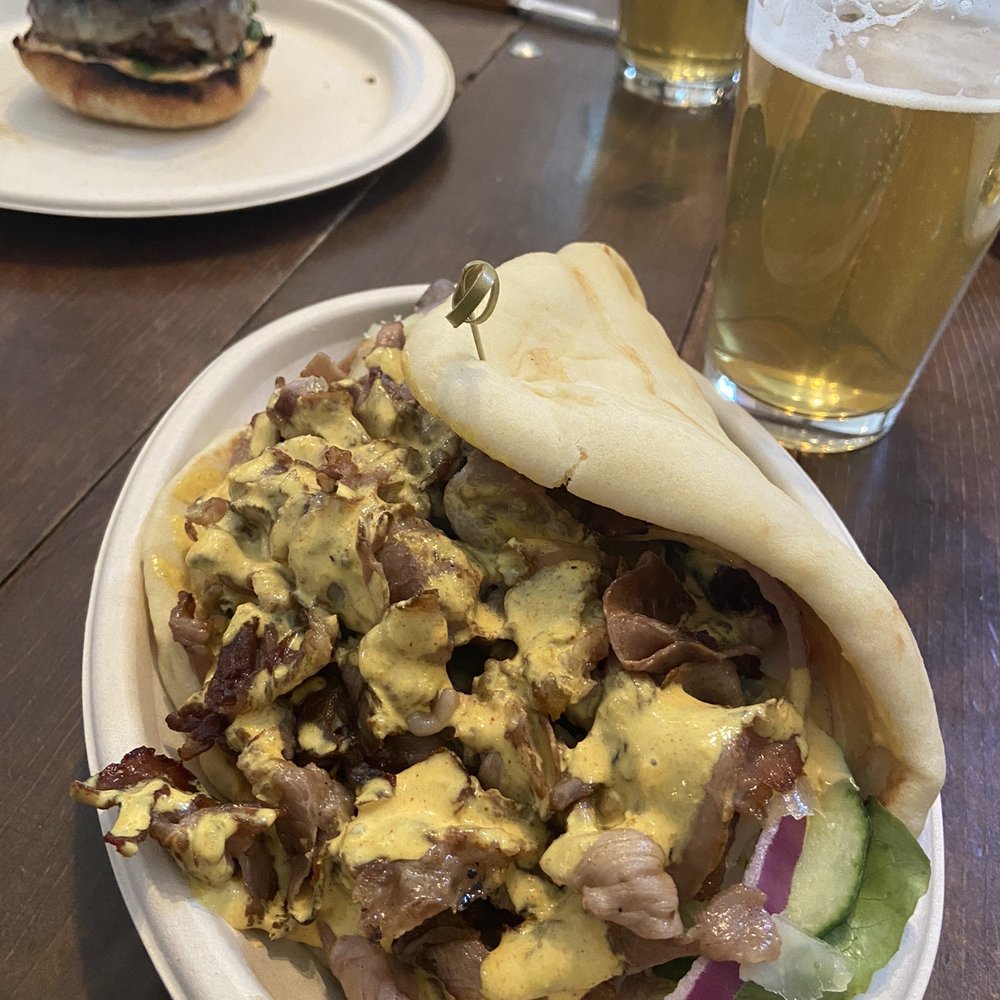 Black Bird Saloon - The Ortiz Lamb Pita - New American Near Me - Los Cerrillos, New Mexico Black Bird Saloon - The Ortiz Lamb Pita - New American Near Me - Los Cerrillos, New Mexico
