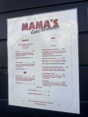 Menu photo 3 Mama's Luncheonette San Francisco, CA Menu photo 3 Mama's Luncheonette San Francisco, CA