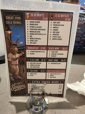 Menu photo 3 Sluggers Tucson, AZ Menu photo 3 Sluggers Tucson, AZ