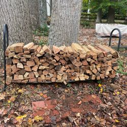 JMS Landscape Supply - 1/4 Cord Hardwood Blend Stacked