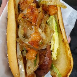 Papa's Tacos - Bacon wrapped hotdogs