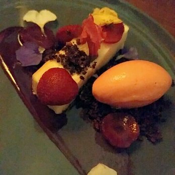 Uchi Austin - Cherry dessert - Sushi Bars Near Me - Austin, Texas Uchi Austin - Cherry dessert - Sushi Bars Near Me - Austin, Texas