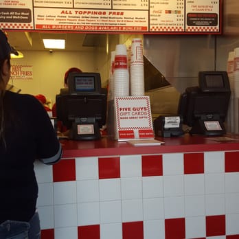 Five Guys - Counter - Burgers Near Me - Webster, Texas Five Guys - Counter - Burgers Near Me - Webster, Texas