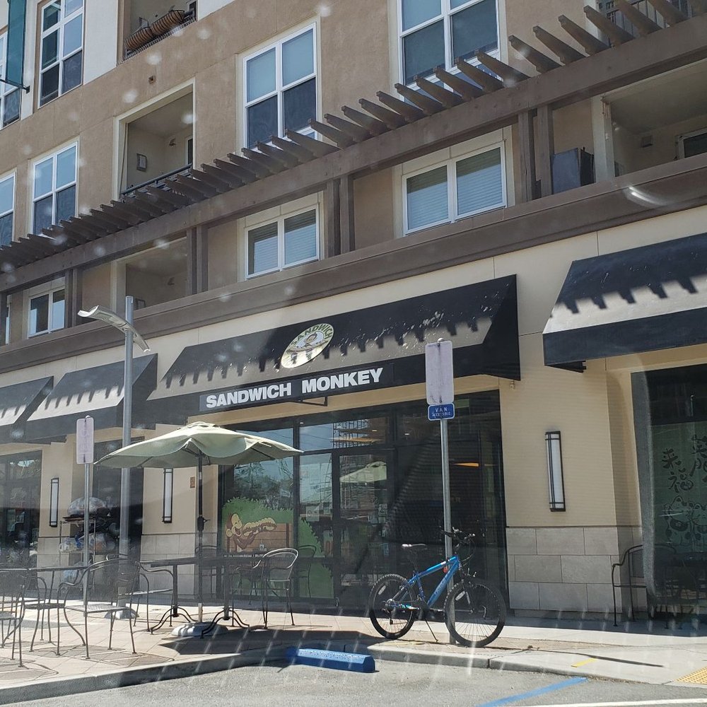 Sandwich Monkey - a bicycle parked in front of a restaurant - Salad Near Me - Foster City, California Sandwich Monkey - a bicycle parked in front of a restaurant - Salad Near Me - Foster City, California