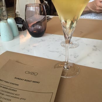 Oxbo Bankside - Mains menu and generous glass of Prosecco! - British Near Me - London, XGL