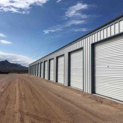 34' X 14' Inside Storage, concrete pad with 110 electric outlet and large lighting inside. Great security.