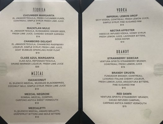 Menu photo 3 The Imperial Goleta, CA Menu photo 3 The Imperial Goleta, CA