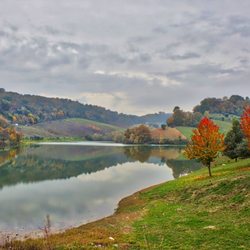 Lago di Montecatino - the lake at the end of November