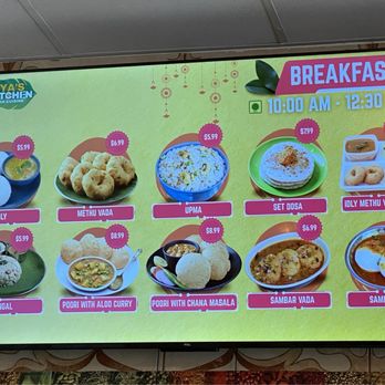 Shriyas kitchen - Menu 2025 - Indian Near Me - Clair-Mel City, Florida