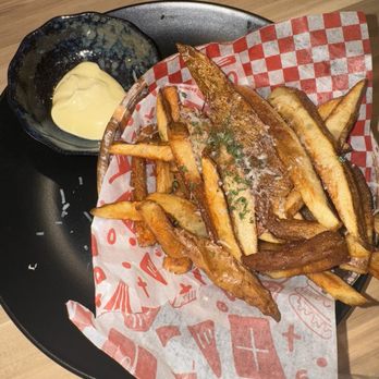 La Casa Mia - french fries with truffle oil - Italian Near Me - Milpitas, California La Casa Mia - french fries with truffle oil - Italian Near Me - Milpitas, California