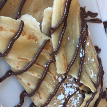 Eggspectation - Chocolate Nutella banana crepe - Bars Near Me - Richmond, British Columbia Eggspectation - Chocolate Nutella banana crepe - Bars Near Me - Richmond, British Columbia
