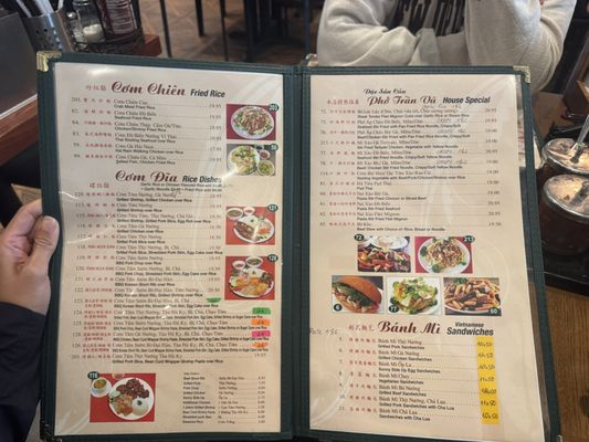 Menu photo 2 Pho Tran Vu Mountain View, CA