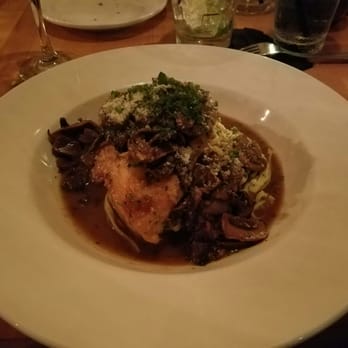 Nook Kitchen - Chicken Marsala over linguine and balsamic mushrooms - Italian Near Me - Phoenix, Arizona Nook Kitchen - Chicken Marsala over linguine and balsamic mushrooms - Italian Near Me - Phoenix, Arizona
